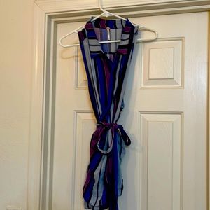 NWOT Free People Wrap Blouse Size L